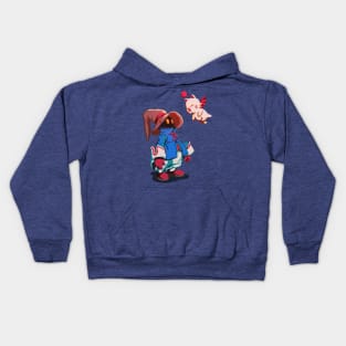 Vivi - Would you like to save? Kids Hoodie